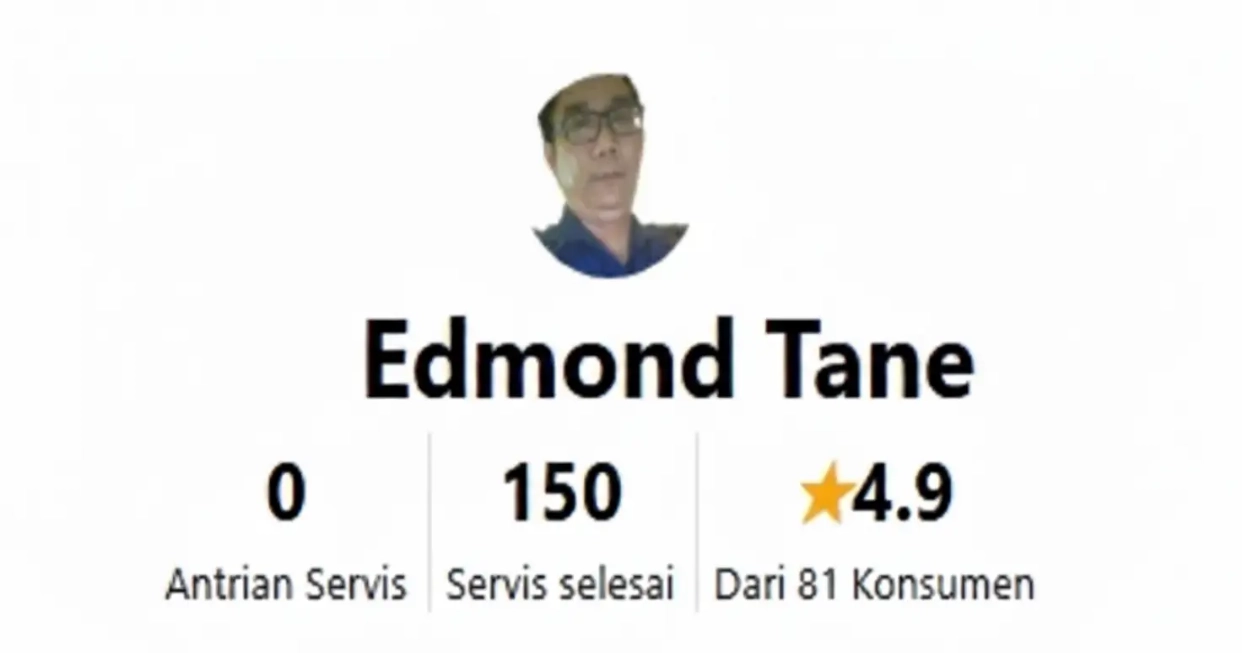 Edmond Tane - Teknisi Komputer Profesional Rating 4.9