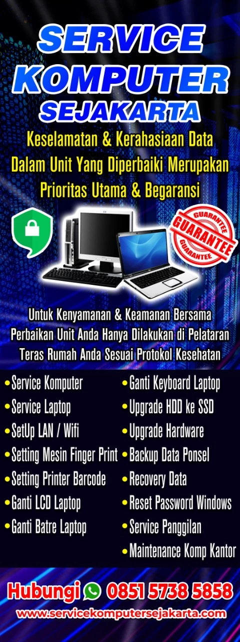 Service Komputer Panggilan Jabodetabek - Teknisi Profesional