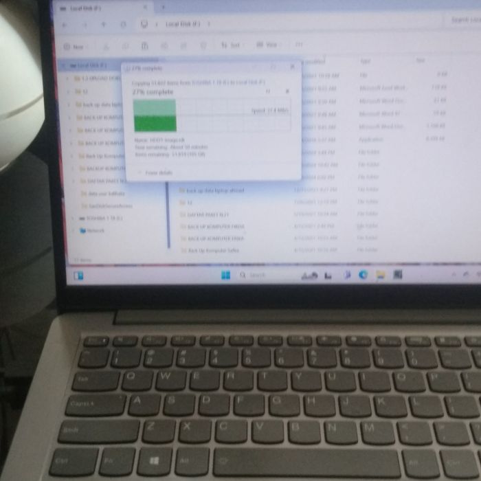 Hasil service harddisk untuk Rully - Permasalahan: , hardisk tidak terbaca